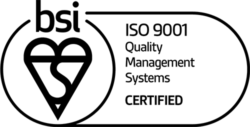 BSI ISO 9001 Certification Logo